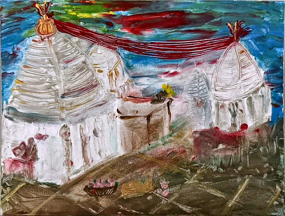 Priyanka Jha’s painting Home